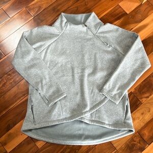 Athleta Cozy Karma sweatshirt gray size xl